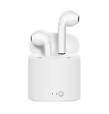 HBQ TWS i7s Wireless Bluetooth 5.0 Earphones In-Ear Wireless Buds Earphones Earbuds Earphone White - Clear Sound