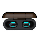 Stuff Certified® TWS Bezprzewodowe słuchawki Bluetooth 5.0 Bezprzewodowe słuchawki Słuchawki douszne Słuchawki Czarne - czysty dźwięk