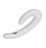 You First Bezprzewodowe słuchawki Bluetooth 4.1 na przewodnictwo kostne ze słuchawkami z mikrofonem Białe