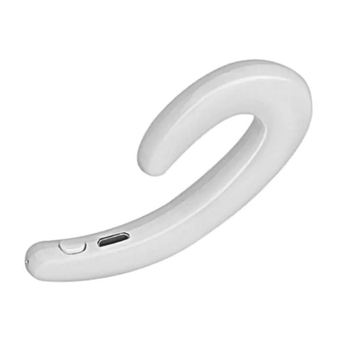 You First Drahtlose Bluetooth 4.1 Bone Conduction Headset-Ohrhörer mit Mikrofon-Kopfhörer weiß