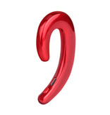 You First Wireless Bluetooth 4.1 Bone Conduction Headset Earpieces with Microphone Earphone Red