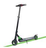 MegaWheels Patinete eléctrico Smart E Step - 250W - Batería 4.0 Ah - Verde