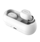 QCY QCY T1C sans fil Bluetooth 5.0 écouteurs intra-auriculaires écouteurs sans fil écouteurs écouteurs blanc - son clair