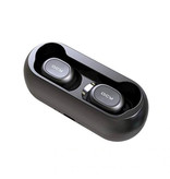 QCY QCY T1C Bezprzewodowe słuchawki Bluetooth 5.0 Słuchawki douszne Bezprzewodowe słuchawki Słuchawki douszne Czarne - czysty dźwięk