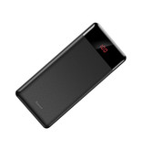Baseus Zewnętrzna ładowarka awaryjna Powerbank 10 000 mAh Czarna