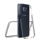 Stuff Certified® Coque en silicone TPU transparente à 360 ° pour Samsung Galaxy S8 Plus + protecteur d'écran en PET