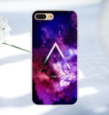 Stuff Certified® iPhone 8 - Funda Space Star Funda Cas Soft TPU Funda
