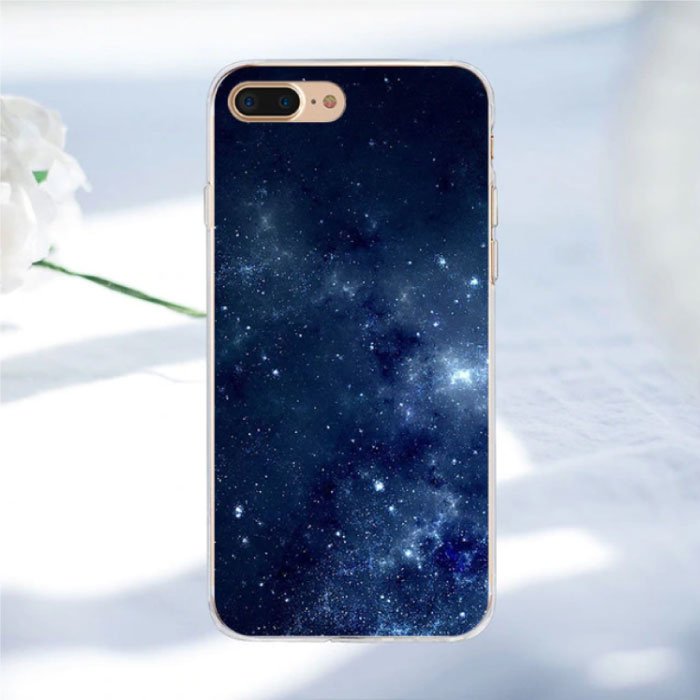 Stuff Certified® iPhone SE - Funda Space Star Funda Cas Funda de TPU suave