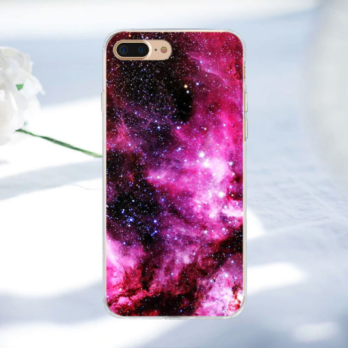 Stuff Certified® iPhone SE - Funda Space Star Funda Cas Funda de TPU suave