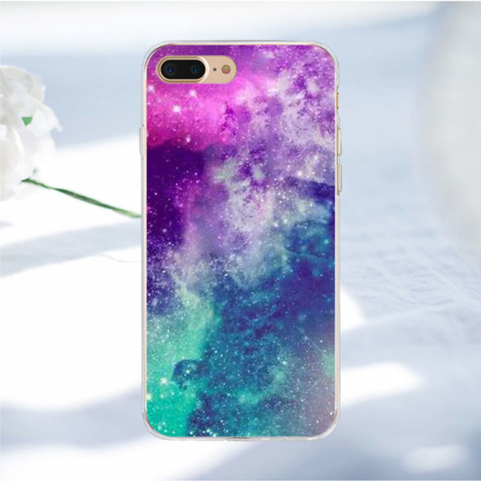 Stuff Certified® iPhone SE - Funda Space Star Funda Cas Funda de TPU suave