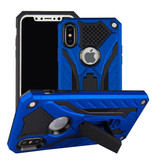 Stuff Certified® iPhone 6 Plus - Military Armor Case Cover Cas TPU Case Black + Kickstand