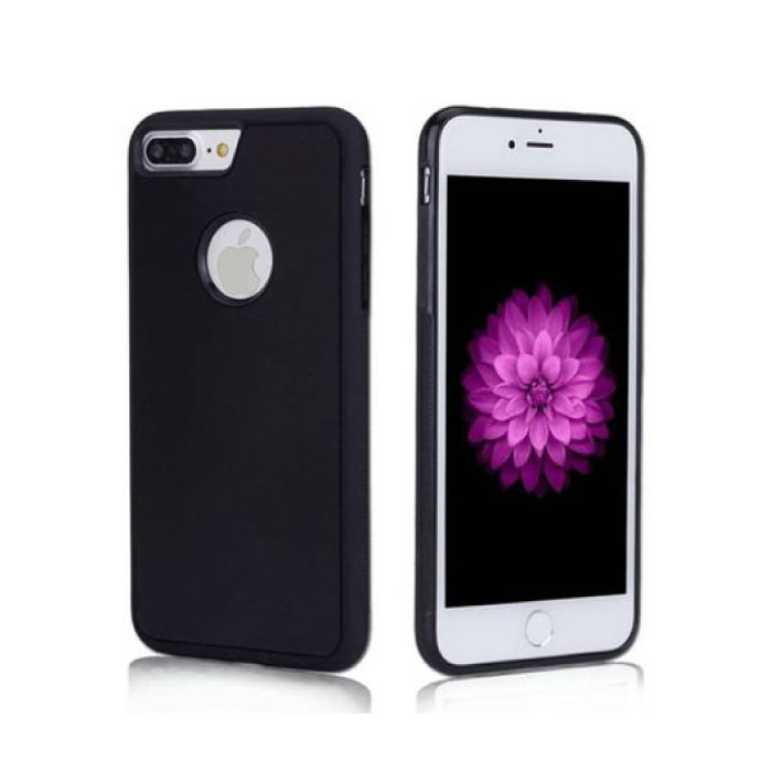 iPhone 6 Plus - Custodia Cover con assorbimento antigravità Custodia nera