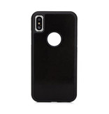 Stuff Certified® Custodia Cover per iPhone X - Assorbimento anti gravità Custodia nera