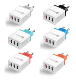 Stuff Certified® Caricabatteria da muro per iPhone / Android Caricabatteria da muro Qualcomm Quick Charge 3.0 Tripla (3x) Porta USB Nero