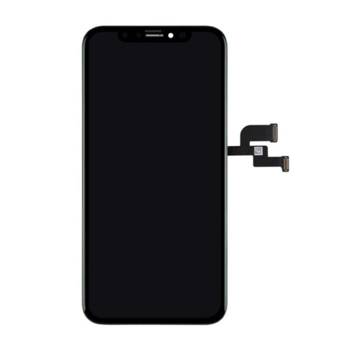 Stuff Certified® Ekran iPhone XS (ekran dotykowy + OLED + części) Jakość AAA + - czarny