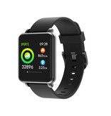 COLMI Country 1 Smartwatch Smartband Smartphone Fitness Sport Activity Tracker Watch OLED iOS Android iPhone Samsung Huawei Black Silicone Strap