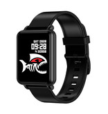 COLMI Pays 1 montre intelligente Smartband Smartphone Fitness Sport activité Tracker montre OLED iOS Android iPhone Samsung Huawei bracelet en Silicone noir