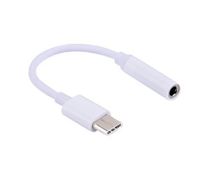 USB-C (m) naar 3.5mm Stereo Jack (v) Adapterkabel (passief