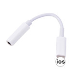 Stuff Certified® Dla iPhone'a Lightning do konwertera adaptera audio AUX Jack 3,5 mm