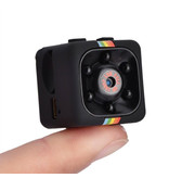 Stuff Certified® SQ11 Mini DVR Security Action Camera HD 1080p Infrared LED Motion Detector Black