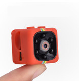 Stuff Certified® SQ11 Mini DVR Cámara de acción de seguridad HD 1080p Detector de movimiento LED infrarrojo Rojo