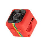 Stuff Certified® SQ11 Mini DVR Cámara de acción de seguridad HD 1080p Detector de movimiento LED infrarrojo Rojo