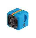 Stuff Certified® SQ11 Mini DVR caméra d'action de sécurité HD 1080p détecteur de mouvement infrarouge LED bleu