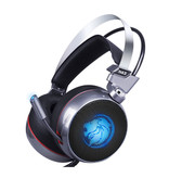 ZOP N43 Écouteurs de jeu stéréo Casque Casque 7.1 Surround virtuel avec microphone