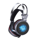 ZOP N43 Écouteurs de jeu stéréo Casque Casque 7.1 Surround virtuel avec microphone