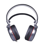 ZOP N43 Écouteurs de jeu stéréo Casque Casque 7.1 Surround virtuel avec microphone