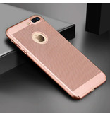 Stuff Certified® iPhone XS - Ultra Slim Case Heat Dissipation Cover Cas Case Rose Gold