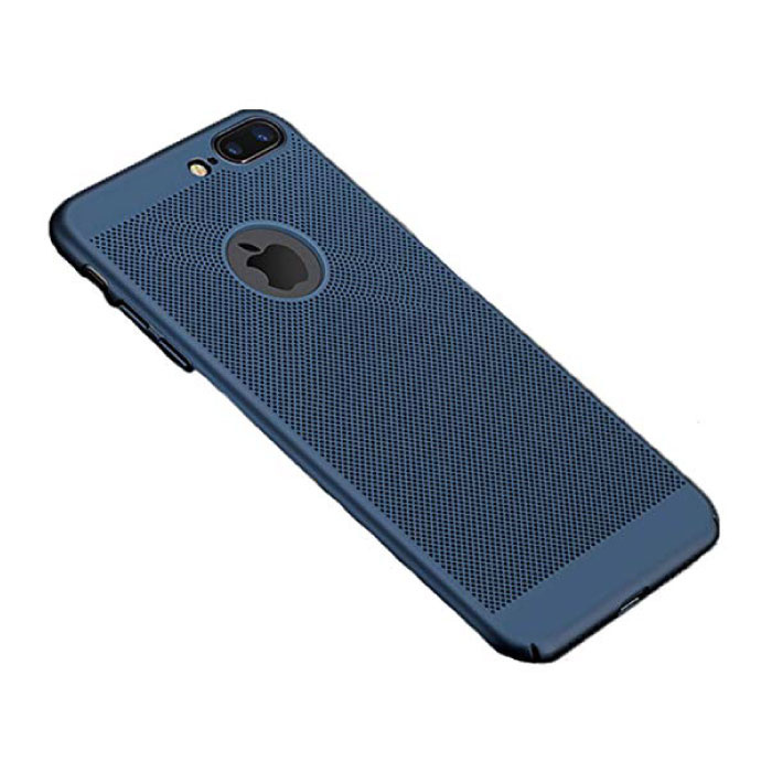 iPhone XS - Coque Ultra Fine Dissipation Thermique Coque Cas Bleu