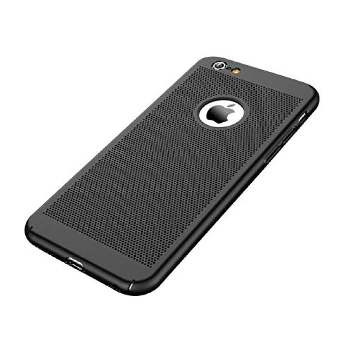 iPhone XR - Ultra Slanke Case Warmteafvoer Cover Cas Hoesje Zwart