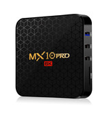 Stuff Certified® MX10 Pro 6K TV Box Media Player Android 9.0 Kodi - 4GB RAM - 64GB de almacenamiento