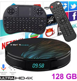 Stuff Certified® HK1 Max 4K TV Box Media Player Android Kodi - 4GB RAM - 128GB Storage + Wireless Keyboard