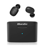 Bluedio T-Elf Mini TWS Bezprzewodowe słuchawki Bluetooth 5.0 Słuchawki douszne Słuchawki bezprzewodowe Słuchawki douszne Czarne