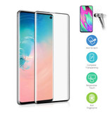 Stuff Certified® Samsung Galaxy S10 Plus Protector de pantalla Película de vidrio templado Gafas de vidrio templado