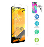 Stuff Certified® Samsung Galaxy A50 Protector de pantalla Película de vidrio templado Gafas de vidrio templado