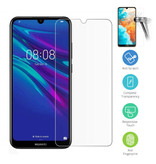 Stuff Certified® Huawei Y6 2019 Displayschutzfolie aus gehärtetem Glas Filmglas aus gehärtetem Glas