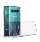 Stuff Certified® Coque en TPU en silicone transparente pour Samsung Galaxy S10