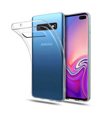 Stuff Certified® Custodia in silicone TPU trasparente per Samsung Galaxy S10 Plus