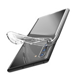 Stuff Certified® Samsung Galaxy Note 10 Transparente durchsichtige Hülle Silikon TPU Hülle