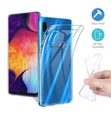 Stuff Certified® Przezroczyste, przezroczyste etui Samsung Galaxy A40 Silikonowe etui z TPU