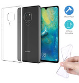 Stuff Certified® Przezroczysty przezroczysty pokrowiec Huawei Mate 20 Silikonowe etui z TPU