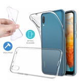 Stuff Certified® Huawei Y5 2019 Transparente durchsichtige Gehäuseabdeckung Silikon TPU Hülle