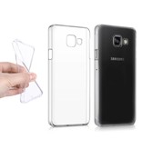 Stuff Certified® Transparant Clear Case Cover Silicone TPU Hoesje Samsung Galaxy A3 2015