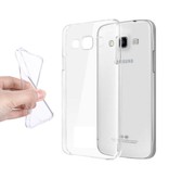 Stuff Certified® Custodia trasparente trasparente Custodia in silicone TPU Samsung Galaxy A7 2015