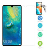 Stuff Certified® Huawei Mate 20 Transparant TPU Hoesje + Screen Protector Tempered Glass