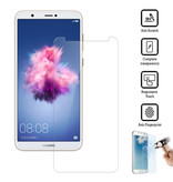 Stuff Certified® Coque TPU transparente Huawei P Smart + Protecteur d'écran en verre trempé