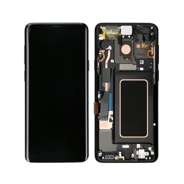 Ekran Samsung Galaxy S9 Plus G965 (ekran dotykowy + części AMOLED +) Jakość AAA + - czarny